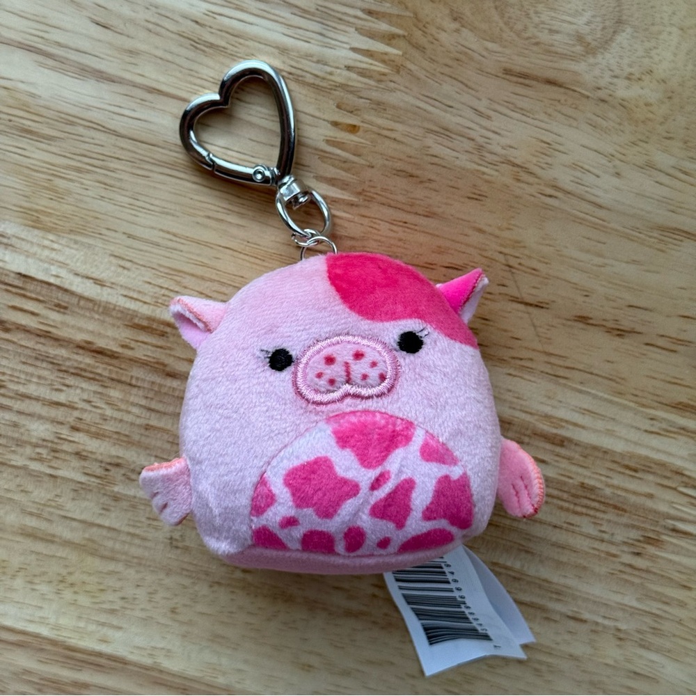 Handmade Sea Cow Micro Squishmallows Bag Charm